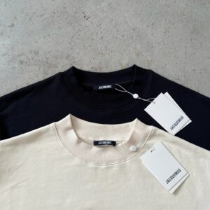 jacquemus logo embroidered sweatshirt multicolor