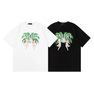 amiri graphic t shirt multi