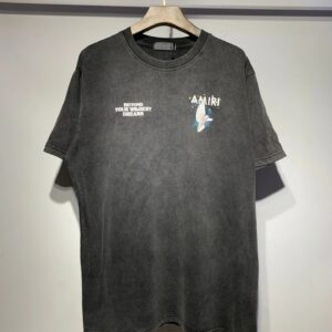 amiri cosmic letter t shirt multicolor