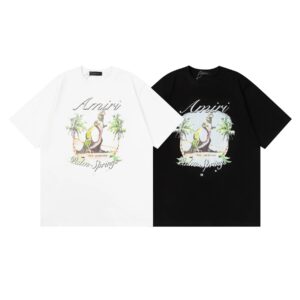 amiri graphic t shirt multi