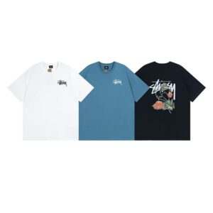nike x stüssy tee multi color
