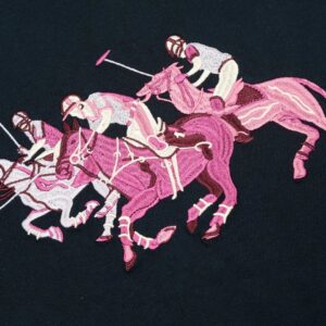 ralph lauren color polo embroidery tee