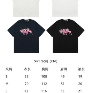 ralph lauren color polo embroidery tee