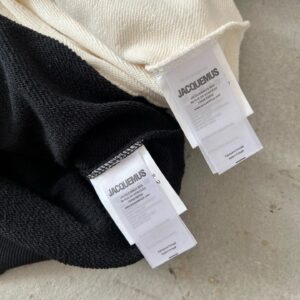 jacquemus logo embroidered sweatshirt multicolor