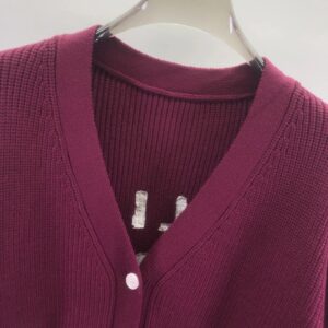 celine varsity cardigan multicolor