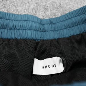 rhude embroidered casual shorts multi