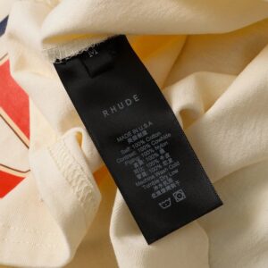 rhude parrot tee multicolor