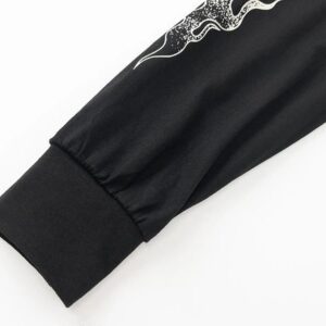 gallery dept flame sleeve tee black
