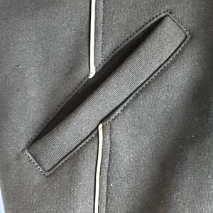 balenciaga embroidered logo tracksuit black