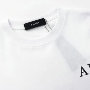 amiri crane printed t shirt multicolor