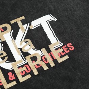 gallery dept vintage black tee