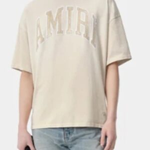 amiri washed tie dye t shirt multi