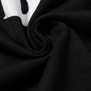 assc lightning print t shirt black