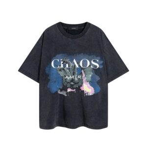 amiri cosmic letter t shirt multicolor