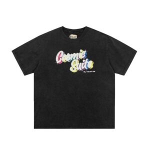 gallery dept black washed tee multicolor