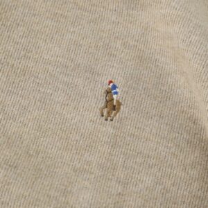 ralph lauren wool half zip sweater multicolor