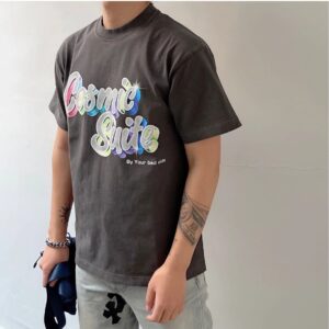 gallery dept black washed tee multicolor