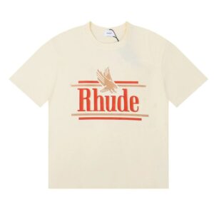 rhude sunset graphic tee multicolor