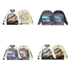 god speed vintage washed graphic long sleeve tee