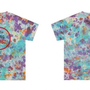 gallery dept tie dye t shirt multicolor