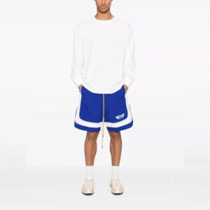 rhude colorblock shorts multicolor