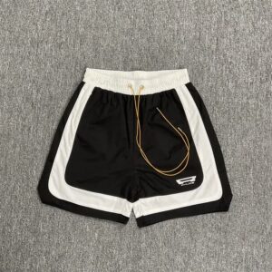 rhude colorblock shorts multicolor
