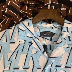 amiri short sleeve set multicolor