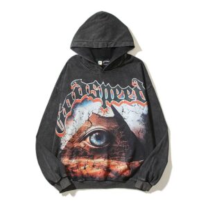 godspeed graphic hoodie multicolor