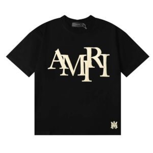 amiri logo printed t shirt multi