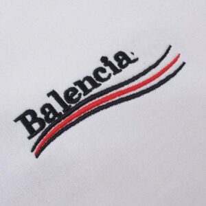 balenciaga wave embroidery hoodie multi color