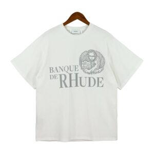 rhude graphic t shirt multicolor