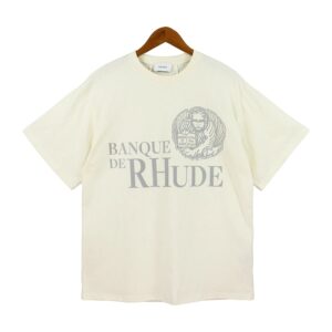 rhude graphic t shirt multicolor