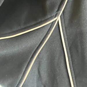 balenciaga embroidered logo tracksuit black