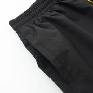 rhude embroidered elastic shorts multicolor