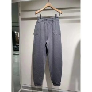 alexander wang glitter sweatshirt grey