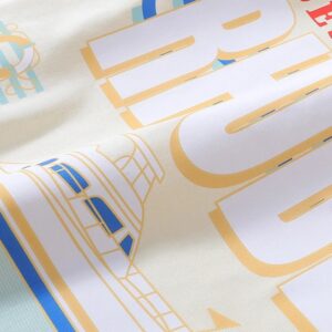 rhude yacht print tee multicolor