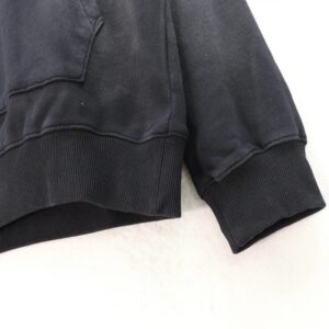 amiri rhinestone logo hoodie multicolor