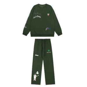 assc cartoon unisex tracksuit multicolor