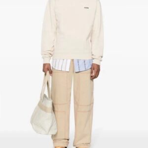 jacquemus embroidered logo hoodie multicolor