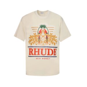rhude parrot tee multicolor