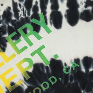 gallery dept tie dye t shirt multicolor