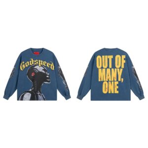 god speed vintage washed graphic long sleeve tee