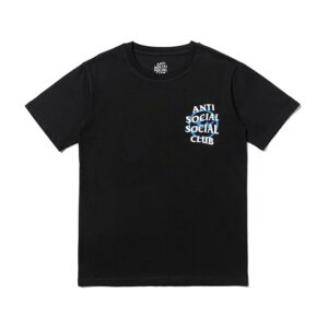 assc lightning print t shirt black