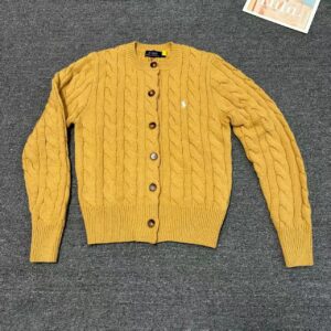 ralph lauren wool cardigan cream