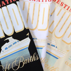 rhude yacht print tee multicolor