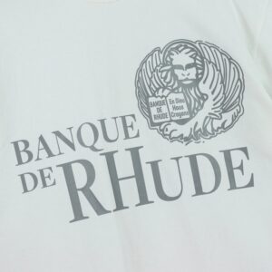 rhude graphic t shirt multicolor