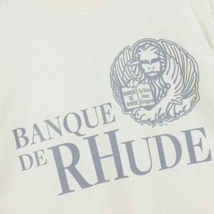 rhude graphic t shirt multicolor