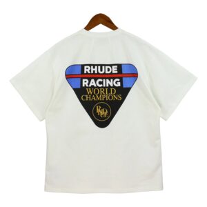 rhude logo tee multicolor