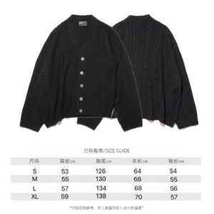 erd distressed loose cardigan multicolor