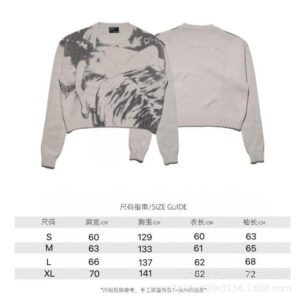 erd distressed loose cardigan multicolor